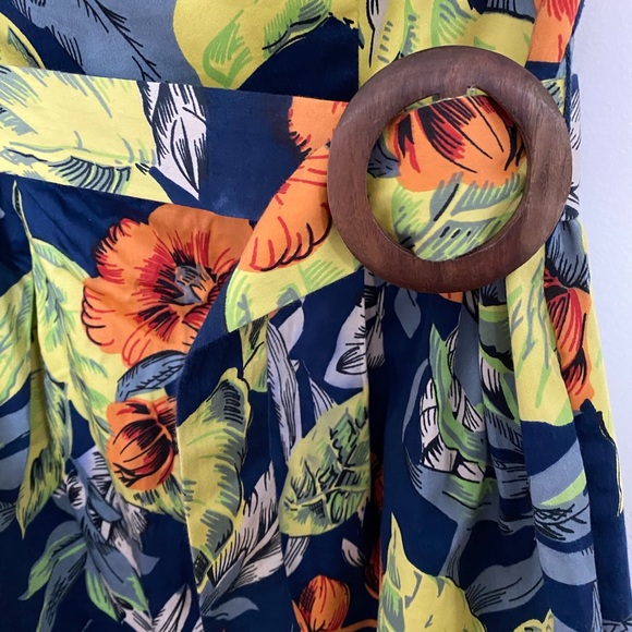 French Connection Jungle Print Cocktail Dress - Picture 3 of 6